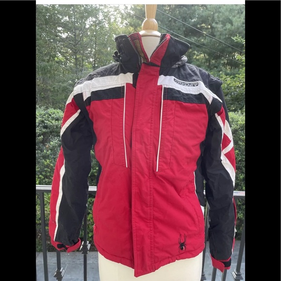 SPYDER 2 in 1 JACKET VEST WINTER SKI SNOWBOARD unisex coat parka warm - Picture 3 of 14